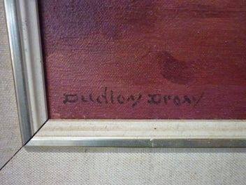 Listing 4 of 6 for STILL LIFE ORIGINAL OIL PAINTING BY DUDLEY DREW (1924-2015)