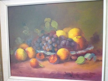 Listing 5 of 6 for STILL LIFE ORIGINAL OIL PAINTING BY DUDLEY DREW (1924-2015)