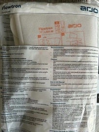 Listing 2 of 2 for Box of 10 x Arjo Flowtron Calf Garment for DVT size medium