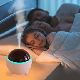 Listing 6 of 8 for White Humidifiers for Bedroom, Colorful Atmospheres Light USB Mini Aromathe
