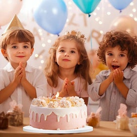 Listing 5 of 7 for Round Cake Board Drums, Sturdy White Corrugated Cardboard for Multi-Layer C