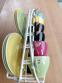 Listing 2 of 9 for Crown lynn tulip cup trios set.