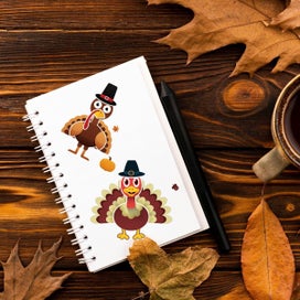 Listing 5 of 7 for Thanksgiving Turkey Stickers Make A Turkey Stickers DIY Crafts Stickers for