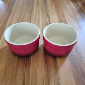 Listing 1 of 3 for Retro Red Denby pots × 2