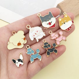 Listing 5 of 5 for 26 PCS Dog Charms for Jewelry Making and Bracelets Making, Wholesale Bulk L