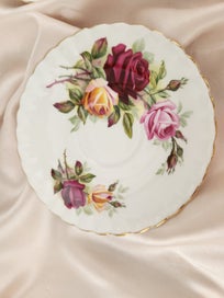 Listing 3 of 7 for ** Vintage Royal Albert King's Ransom Afternoon Tea Plate & Saucer Bone China **