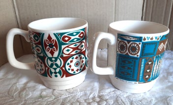Listing 2 of 5 for Two Titian coffee mugs - one AF