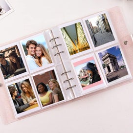 Listing 3 of 6 for Small Photo Album Photo Storage Book With Translucent Frosted Cover,Suitable