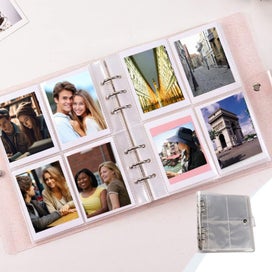 Listing 5 of 6 for Small Photo Album Photo Storage Book With Translucent Frosted Cover,Suitable