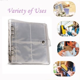 Listing 6 of 6 for Small Photo Album Photo Storage Book With Translucent Frosted Cover,Suitable