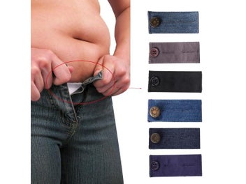 Listing 4 of 10 for New Unisex Waist Band Pant Extender Belt Garment Accessories Tight Trousers