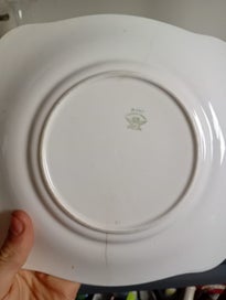 Listing 7 of 10 for Plant Tuscan China Pink Flower Plates