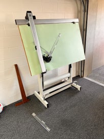 Listing 6 of 13 for Professional Draughting/Drafting Drawing Table – Mutoh Model S Arm, Bieffe Stand