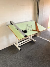 Listing 13 of 13 for Professional Draughting/Drafting Drawing Table – Mutoh Model S Arm, Bieffe Stand