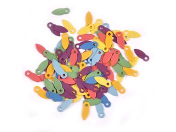 Listing 1 of 9 for 100pcs Mixed Color Brads For Decoration Brad Embellishment Buttons Diy Photo