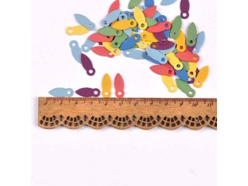 Listing 3 of 9 for 100pcs Mixed Color Brads For Decoration Brad Embellishment Buttons Diy Photo