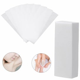 Listing 2 of 9 for 100Pcs Pre-Cut Strips Pack Non Woven Disposable 70gsm Wax Waxing Papers Cut New