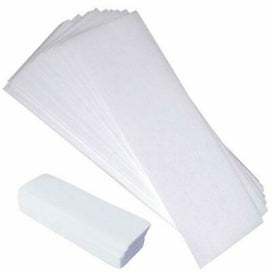 Listing 3 of 9 for 100Pcs Pre-Cut Strips Pack Non Woven Disposable 70gsm Wax Waxing Papers Cut New