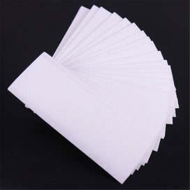 Listing 5 of 9 for 100Pcs Pre-Cut Strips Pack Non Woven Disposable 70gsm Wax Waxing Papers Cut New