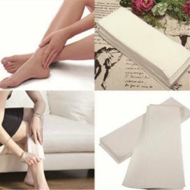 Listing 6 of 9 for 100Pcs Pre-Cut Strips Pack Non Woven Disposable 70gsm Wax Waxing Papers Cut New