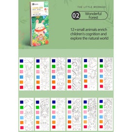 Listing 6 of 9 for Gouache Graffiti Picture Book Light Color Filling Picture Book Graffiti Pocke
