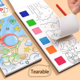 Listing 8 of 9 for Gouache Graffiti Picture Book Light Color Filling Picture Book Graffiti Pocke