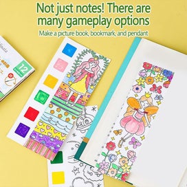 Listing 9 of 9 for Gouache Graffiti Picture Book Light Color Filling Picture Book Graffiti Pocke