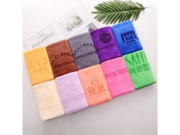 Listing 4 of 10 for Custom Log Microfiber Home Daily Beauty Salon Advertising Hotel Towel And Bath