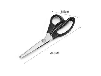 Listing 3 of 9 for 23.5cm Zig Zag Sewing Cut Dressmaking Tailor Shear Pinking Scissor Leather