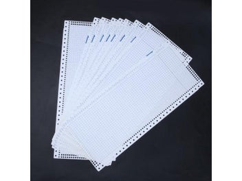 Listing 1 of 9 for 10Pcs Knitting Machine Spare Parts Punch Card 24 Stitch Flower Card For