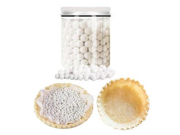 Listing 3 of 10 for 0.85mm Reusable Baking Beans Ceramic Pie Crust Weights For Cream Meringue