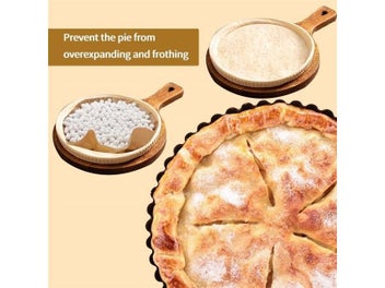 Listing 5 of 10 for 0.85mm Reusable Baking Beans Ceramic Pie Crust Weights For Cream Meringue