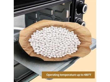 Listing 6 of 10 for 0.85mm Reusable Baking Beans Ceramic Pie Crust Weights For Cream Meringue