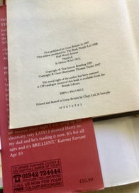 Listing 8 of 10 for Harry Potter; Philosopher’s Stone, Hardcover #3 Print, GB.