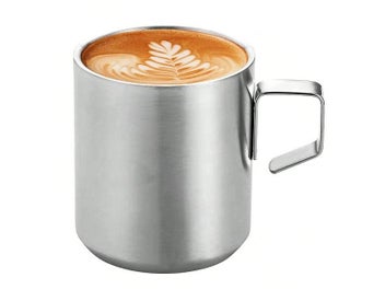 Listing 3 of 10 for Leeseph Stainless Steel Coffee Mug With Handle Camping Travel Double Wall