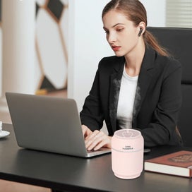 Listing 5 of 9 for Mini Humidifier 3-in-1 Portable USB Humidifier with USB Fan LED Light Auto