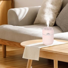 Listing 7 of 9 for Mini Humidifier 3-in-1 Portable USB Humidifier with USB Fan LED Light Auto