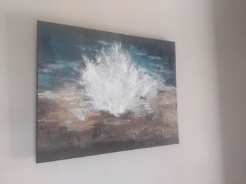 Listing 3 of 6 for Blowhole on the coast by kiwi artist