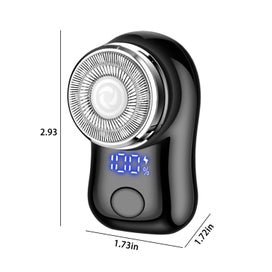 Listing 3 of 9 for Electric Shaver For Men Pocket Size Mini Portable Shaver Wet And Dry Mens Sha