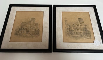 Listing 1 of 6 for Sydney R Jones 1956 sketches of Lloyds of London
