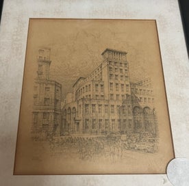 Listing 3 of 6 for Sydney R Jones 1956 sketches of Lloyds of London