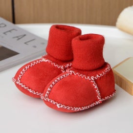 Listing 3 of 8 for Children's Walking Shoes Soft Sole Winter 0-1 Years Old Warm Breathable Imita