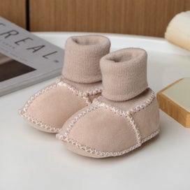 Listing 4 of 8 for Children's Walking Shoes Soft Sole Winter 0-1 Years Old Warm Breathable Imita