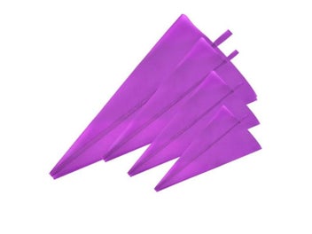 Listing 7 of 10 for Reusable DIY Silicone Icing Piping Pastry Bags Cream Bag Cupcake Decorating