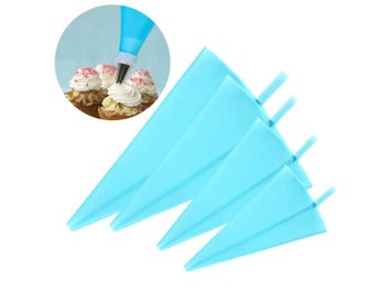 Listing 8 of 10 for Reusable DIY Silicone Icing Piping Pastry Bags Cream Bag Cupcake Decorating
