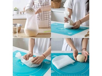 Listing 4 of 9 for Kneading Dough Bag Silicone Versatile Dough Mixer For Bread Pastry Pizza