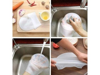 Listing 6 of 9 for Kneading Dough Bag Silicone Versatile Dough Mixer For Bread Pastry Pizza