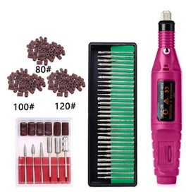 Listing 1 of 3 for Elosung Regular Set With Long Grinding Pin + Sanding Ring Portable Electric Nail
