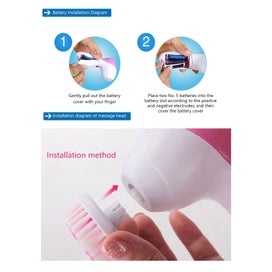 Listing 4 of 7 for Hair Face Skin Care Tools Electric Chargeable Deep Facial Clean Instrument Sk