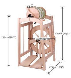 Listing 4 of 5 for Ashford Country Spinner 2 Double Treadle Natural